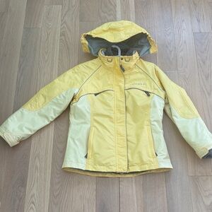 Quest 3 in 1 Yellow Kids Jacket size girls M